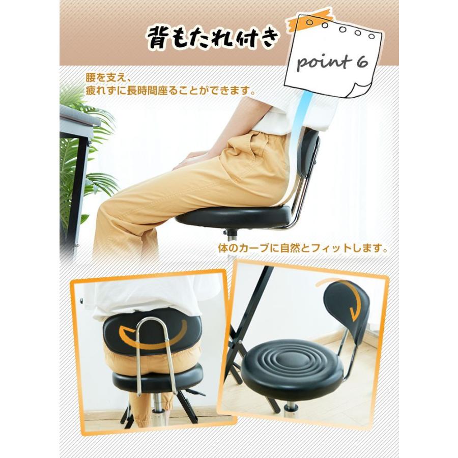 リコメン堂 トリミングチェア トリマーズチェア キッチンチェア