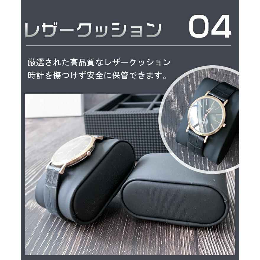 20 ファッション 時計ボックス 時計ボックス メンズ 12 スロット PU