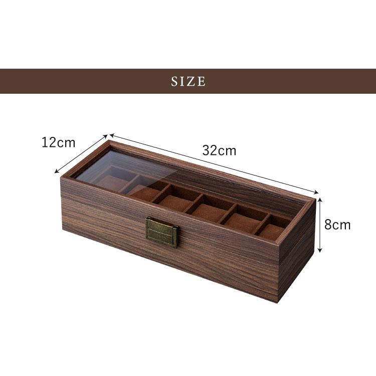 IGIMI商店高級木製腕時計ケース6コ収納ボックス2コセット売り！美品！ワイン色 時計ケース 6本 腕時計ケース おしゃれ 時計収納ケース 収納 6本入り