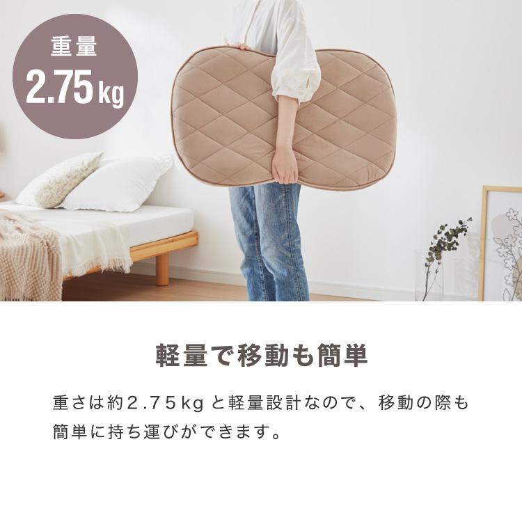 リコメン堂 リクライニング 座椅子 コンパクト 14段ギア ファブリック