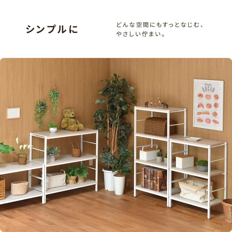Noko 3段ラック 幅903段ラック 幅90cmラック Nokoシリーズラック A4