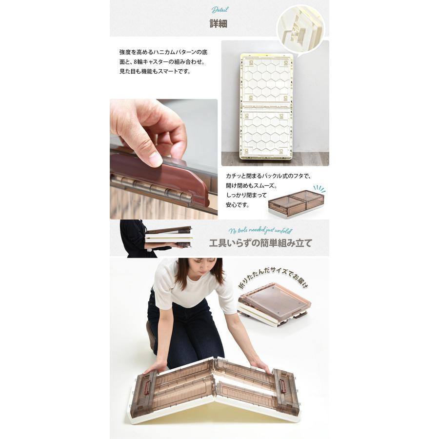 【特価セール】折りたたみベッド下収納ボックス BENRY 楽天市場】折りたたみベッド下収納ボックス BENRY ONLS0356 2個セット
