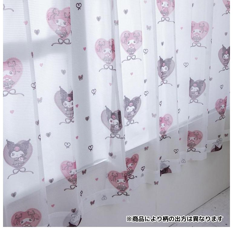 クロミ マイメロディ 幅100cm 真夜中のメロクロ UVカット99.9 クロミ マイメロディ 幅100cm 真夜中のメロクロ UVカット99.9