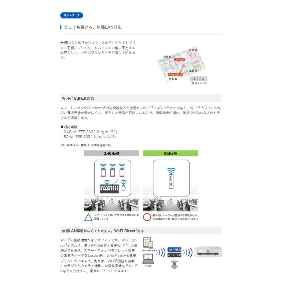 エプソン EPSON カラーインクジェットプリンター A3サイズ対応 PX-S5010 無線LAN対応 代引不可_9
