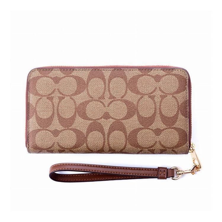 COACH OUTLET コーチ ラウンドファスナー長財布 ウォレット C4452