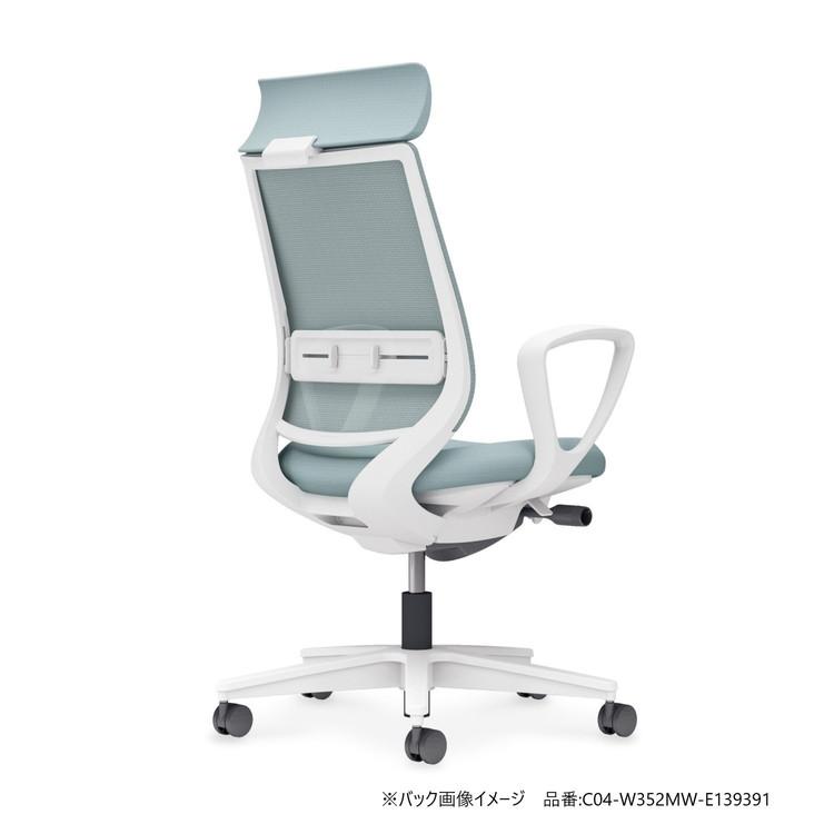 メーカー直送 コクヨ オフィスチェア 椅子 イス チェア ミトラ2 肘無 ランバー付 ブラック ソフトベージュ C04-B302MW-BKYKYK2 代引不可_3