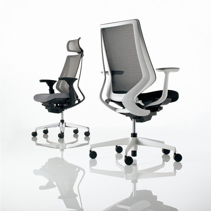 大人気 コクヨ オフィスチェア デュオラ CR-GA3065E1KZQ4-WN ヘッドレスト付 アルミ肘 カーペット用 配送・組立・設置込 代引不可 【F1527104821】(55029円)