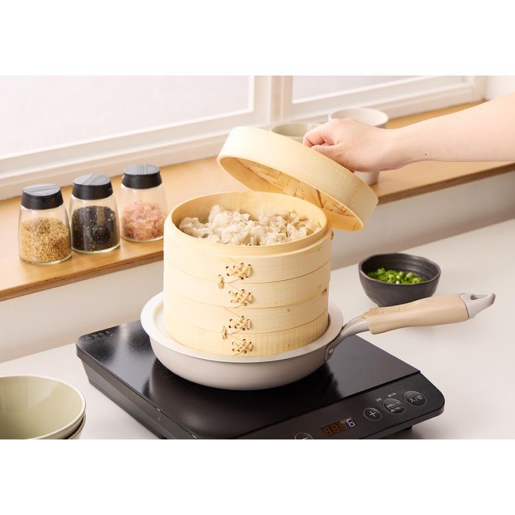 日本製 アルミ製 せいろ用受け台 せいろ18cm用 蒸篭用受け台 セイロ用
