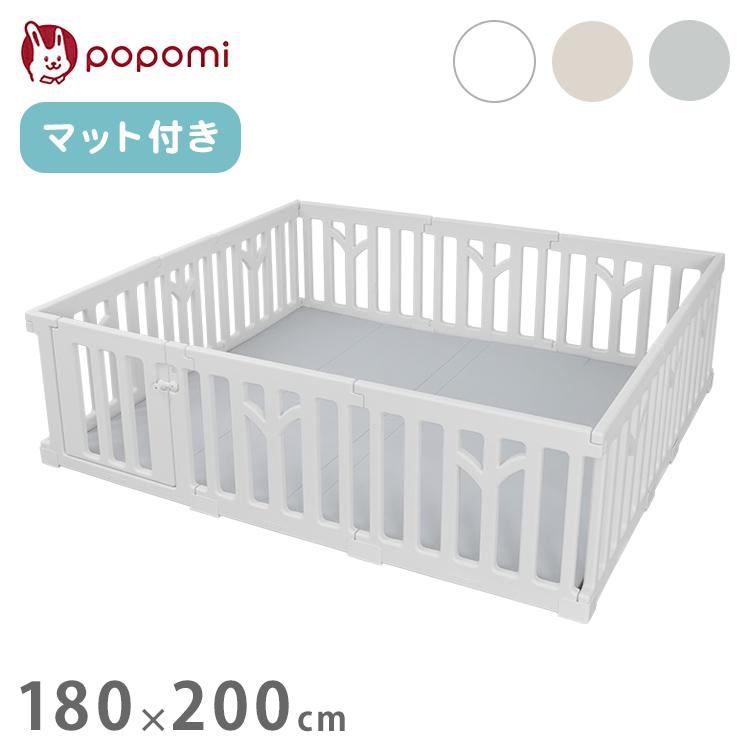 popomi ポポミ ベビーサークル マット セット プレイマット tree 