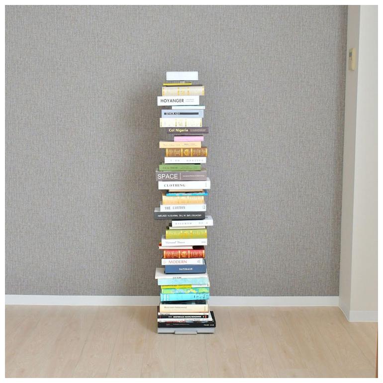 日本製 ブックタワー プレミアムタイプ 10段 積ん読ラック 高さ調節