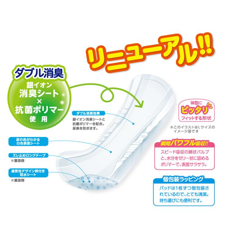 12個セット マナーパッドActive ビッグパック SSサイズ 57枚 第一衛材 
