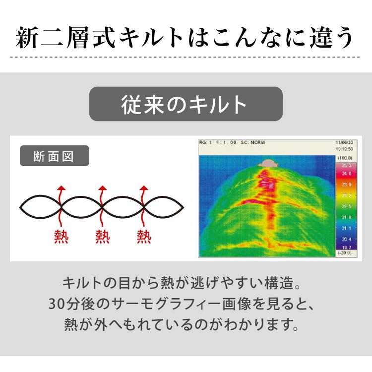 プリマロフト 2層式掛け布団 ダブル 洗える 2枚合わせ オールシーズン 人工羽毛 保温 掛布団 羽毛布団 1年中 Primaloft Harmony 送料無料｜recommendo｜10