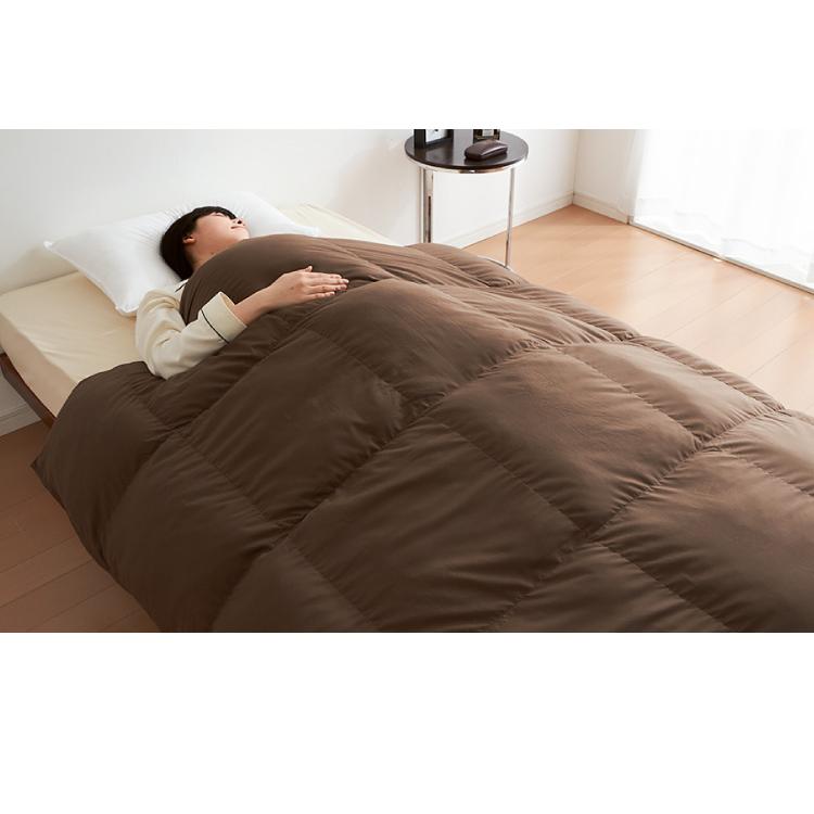 リコメン堂 プリマロフト 2層式掛け布団 シングル 洗える 2枚合わせ