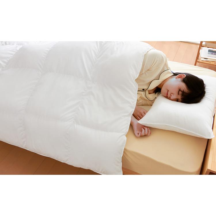 リコメン堂 プリマロフト 2層式掛け布団 シングル 洗える 2枚合わせ