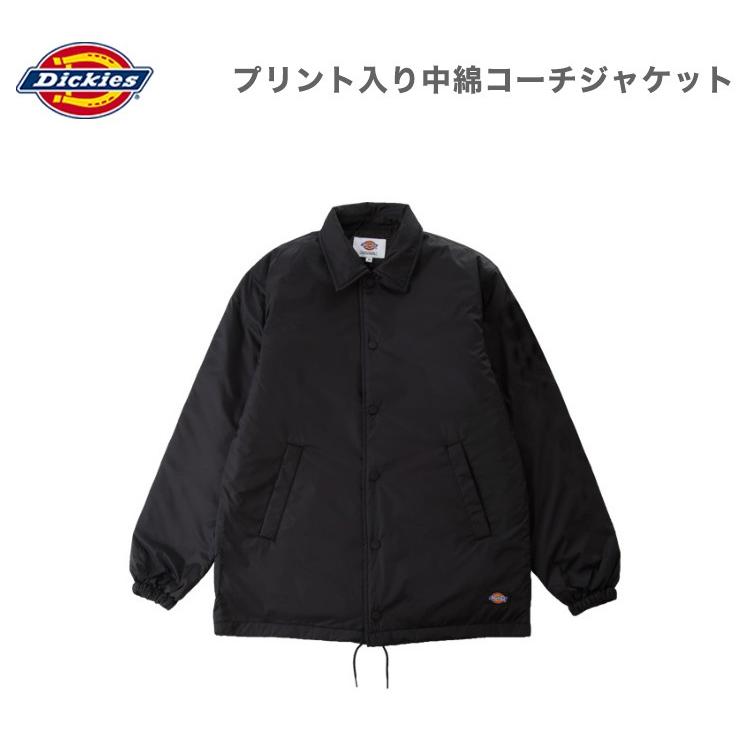 Dickies ディッキーズ ジャケット プリント入り中綿コーチ Dickies ディッキーズ ジャケット プリント入り中綿コーチ