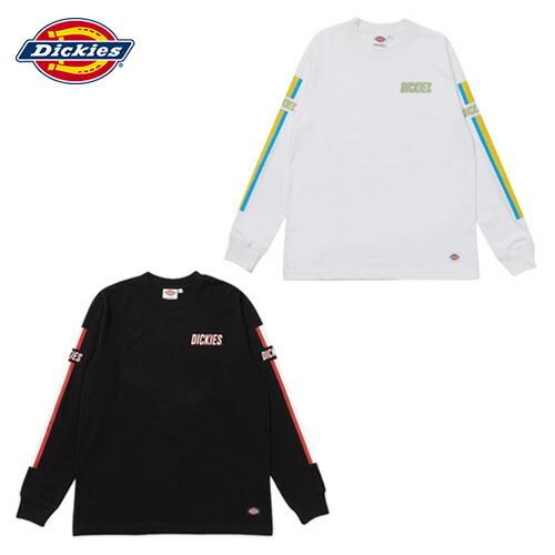 ディッキーズ Dickies CVC 天竺プリント ルーズフィット 183M30WD38 トップス 長袖 Tシャツ ロングスリーブシャツ メンズ S M L Xl｜recommendo