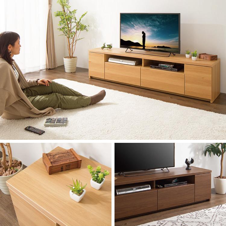 テレビ台 日本製 大川家具 完成品 幅180cm ローボード TV台 TVボード 木製 テレビボード 木製 42インチ 32インチ 52インチ 代引不可｜recommendo｜19