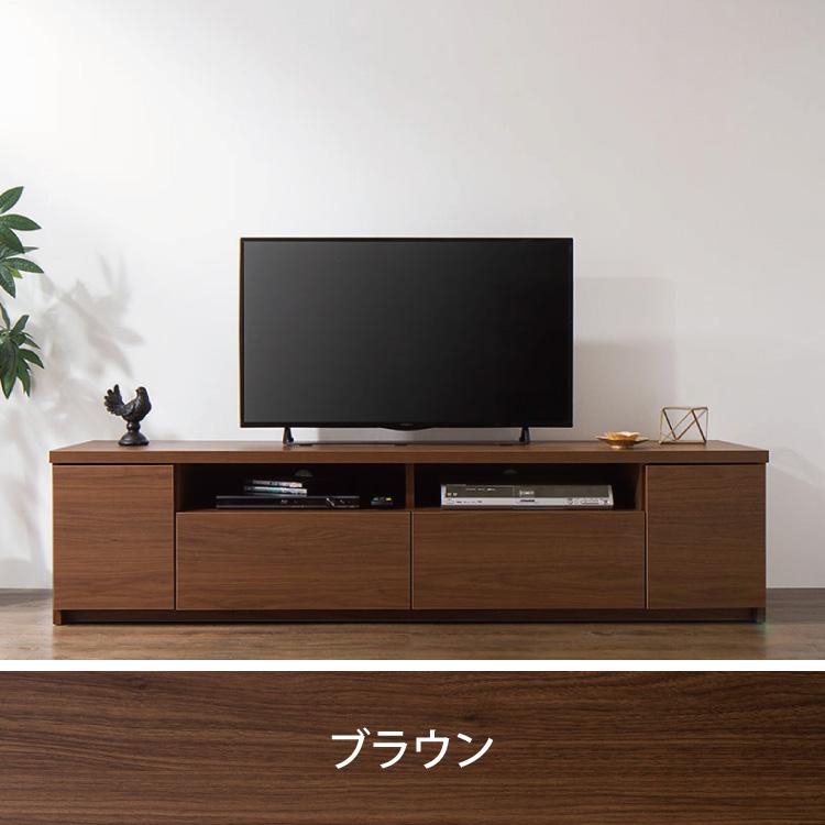 テレビ台 日本製 大川家具 完成品 幅180cm ローボード TV台 TVボード 木製 テレビボード 木製 42インチ 32インチ 52インチ 代引不可｜recommendo｜03