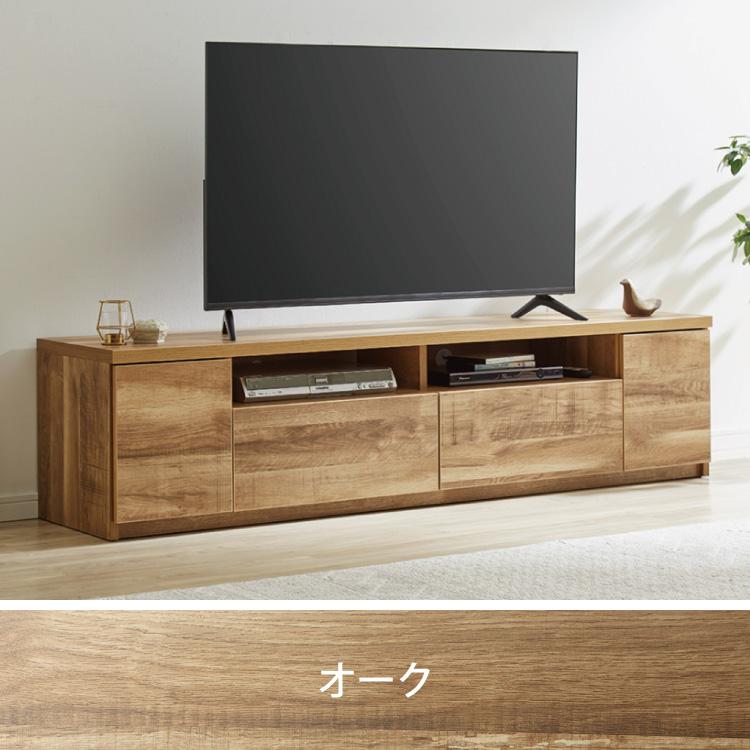 テレビ台 日本製 大川家具 完成品 幅180cm ローボード TV台 TVボード 木製 テレビボード 木製 42インチ 32インチ 52インチ 代引不可｜recommendo｜04