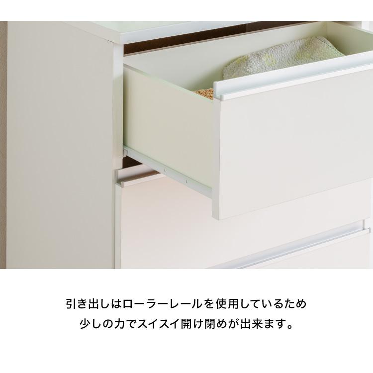 ランドリーチェスト ハイタイプ 幅35 高さ180 奥行40 国産 大川家具