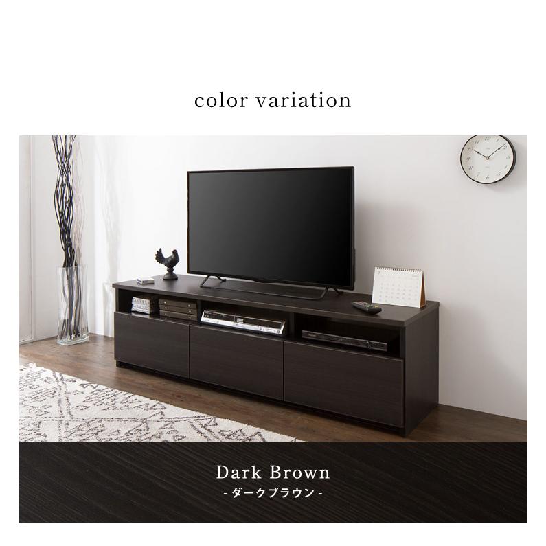 テレビ台 幅150cm ローボード 日本製 大川家具 完成品 木製 43インチ 50インチ 55インチ ナチュラル 白 ホワイト ブラウン オープン収納付き 代引不可 | ブランド登録なし | 10