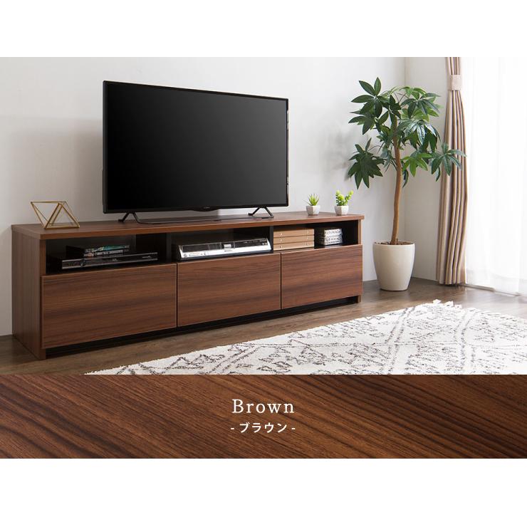 テレビ台 幅150cm ローボード 日本製 大川家具 完成品 木製 43インチ 50インチ 55インチ ナチュラル 白 ホワイト ブラウン オープン収納付き 代引不可 | ブランド登録なし | 11