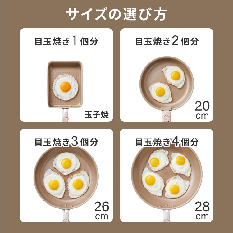限定デザイン evercook エバークック フライパン 26cm IH対応 ガス火OK