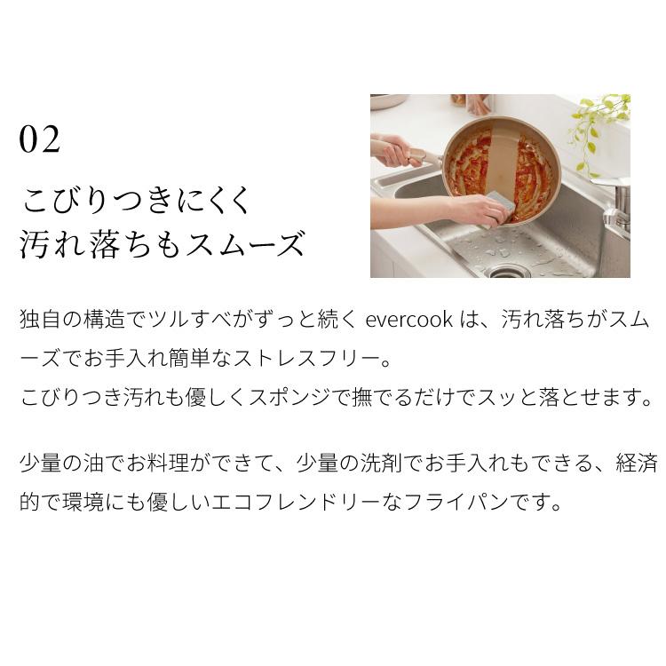 限定デザイン evercook エバークック 着脱式 フライパン 9点セット IH