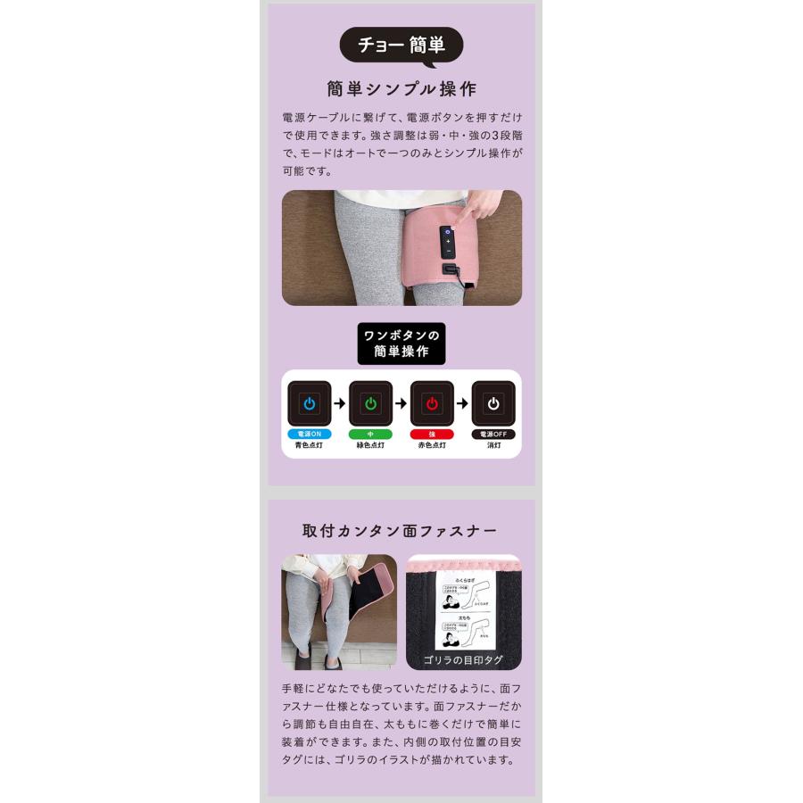 ゴリラのふたつかみ ふくらはぎケア 太ももケア 2way フットケア 軽量