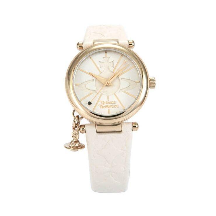 ヴィヴィアン・ウエストウッド Vivienne Westwood 時計 腕時計 クオーツ VV006WHWH ORB オーブ レディース かわいい おしゃれ｜recommendo