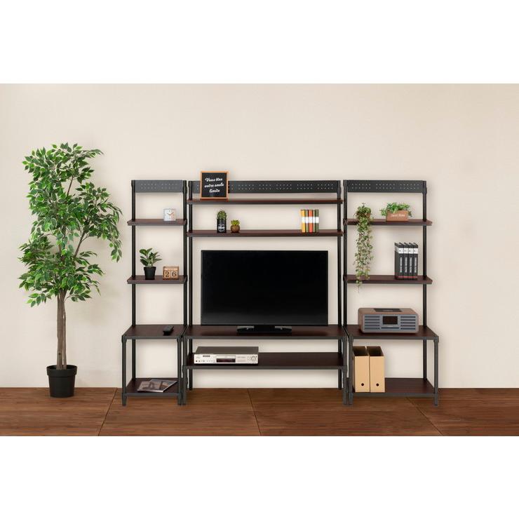 ドウシシャ ルミナス ノワール 壁面収納ラック60W ルミナスノワール 壁面収納ラック 60W 幅60cm ポール径25mm Luminous