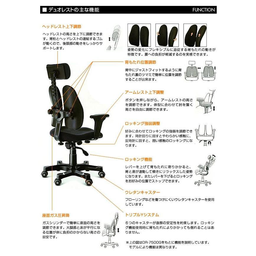 DUOREST チェア デュオレスト 学習チェア リモート DR-289BY デスク