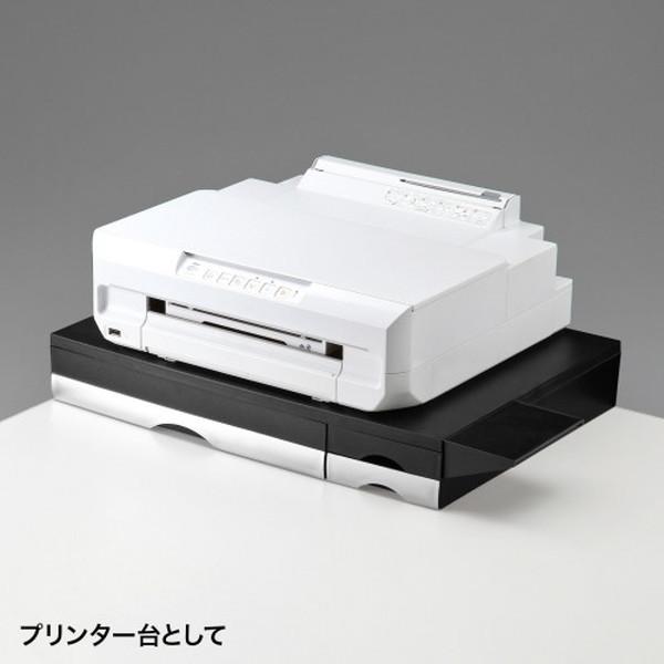 ESCO エスコ 490x350x 76mm プリンター台 EA954HC-332A 代引不可の画像