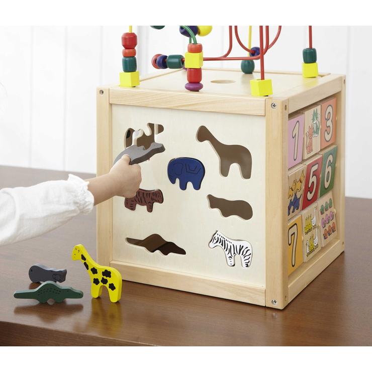 エド・インター 森の遊び箱 森のあそび道具シリーズ 木製おもちゃ 知育玩具 プレゼント おもちゃ 女の子 男の子 森のアソビ箱 木のおもちゃ 型はめ  パズル 楽器