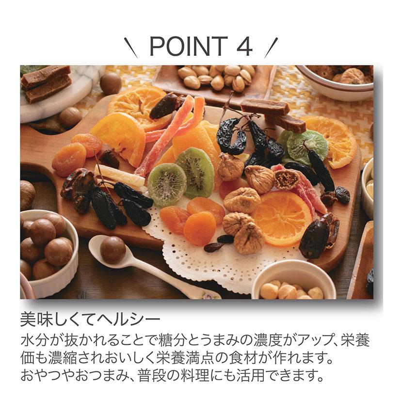 フードドライヤー ドライフルーツ 無添加 おやつ 食品乾燥機 ディ