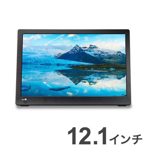 12.1インチ録画機能付きテレビ OT-MTV121TE OVERTIME ブラック 壁掛け