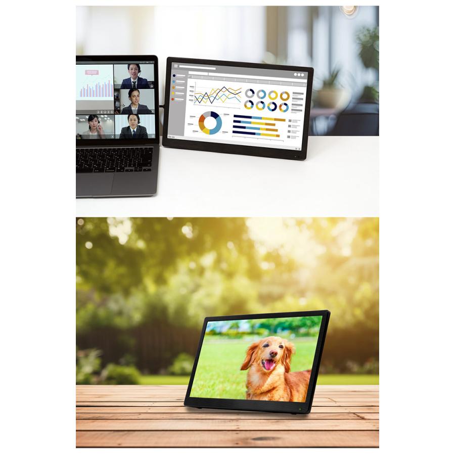 ポータブルテレビ 14インチ DVDプレーヤー搭載 地デジ録画機能 3