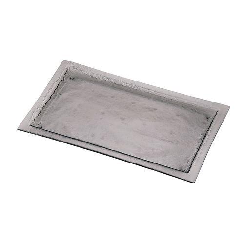 タイガーグラス レクタンギュラープレート 061-192-11 グレー RTI6702