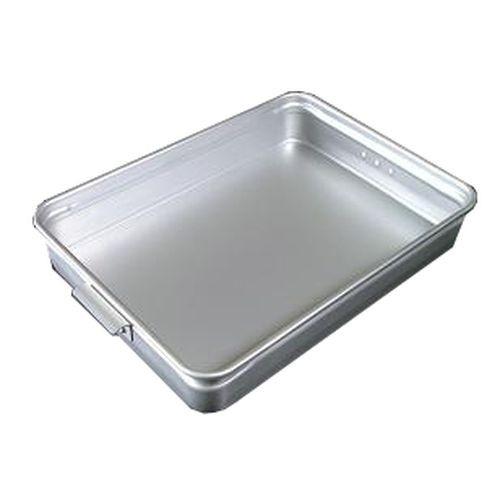 アカオアルミ アルミ手付番重(板取手) 中 60 ABV07206