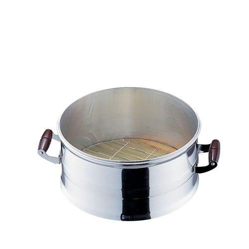 30cm 2層蒸し器 セット 2重セット ホクアマイティ 3升×2 アルミ鍋 30cm