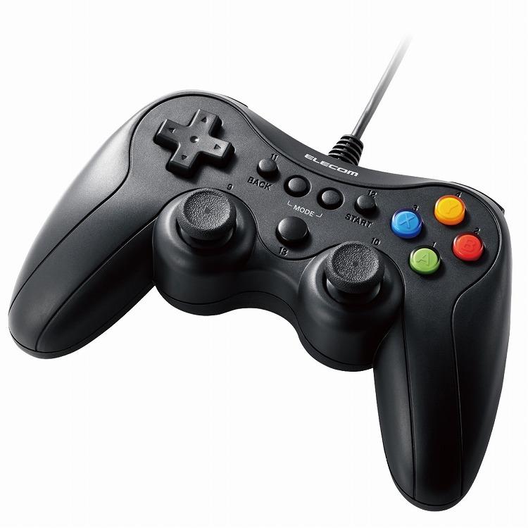 エレコム ゲームパッド PC コントローラー USB接続 Xinput PS系 エレコム ゲームパッド PC コントローラー USB接続 Xinput PS系