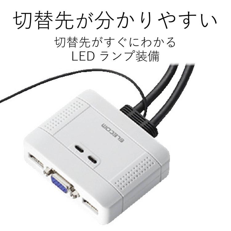 エレコム USB⇔USBパソコン切替器 KVM-KUSN 代引不可｜recommendo｜06