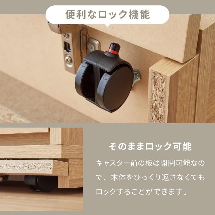 ガラス扉 左右にスウィングできるコーナーテレビ台 ハイタイプ 100cm