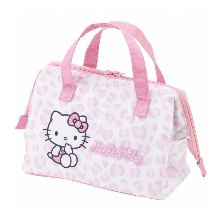 sanrio サンリオ ハローキティ ヒョウ柄 保冷 がま口 弁当箱 ランチ
