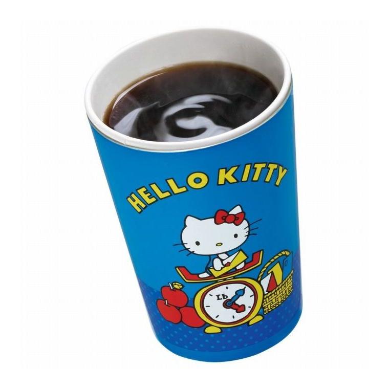 【平成レトロ】　希少　キティ　タイニーチャムタンブラー 希少】レトロ ハローキティ 8オンスタンブラー5P 平成 当時物 サンリオ