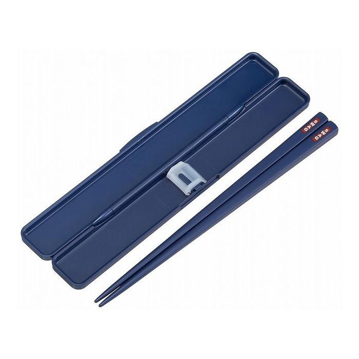 スケーター 銀イオン抗菌 箸 箸箱 セット デニム ABC4AG : リコメン堂