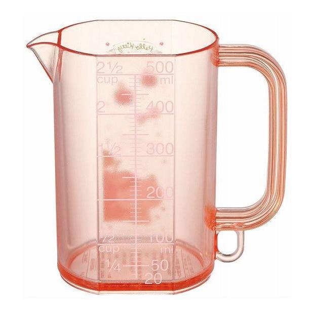 スケーター メジャーカップ 計量カップ 500ml ハローキティ ハピネス