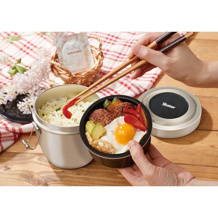 スケーター 保温保冷 抗菌 丼型 真空ステンレス 弁当箱 830ml