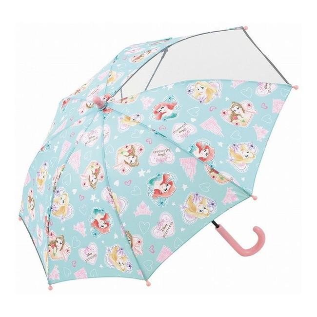 子供傘 子供用 傘 キッズ スケーター 手開き かさ カサ 45cm プリンセス ディズニー Ub45 雨具 レイン 学校 幼稚園 新入学 新学期 梅雨 雨 国内配送