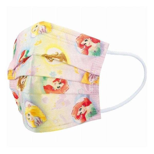 スケーター 子供用 不織布 プリーツマスク 箱入り 25枚入り プリンセス
